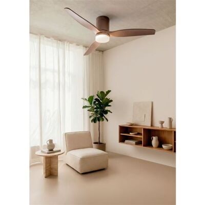 Non communiqué WIND CALM M - Ventilateur de plafond silencieux 4MW avec pales techniques en ABS Ø132cm avec eclaraige sans wifi - Publicité Non communiqué WIND CALM M - Ventilateur de plafond silencieux 4MW avec pales techniques en ABS Ø132cm avec eclaraige sans wifi - Publicité