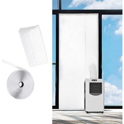 Non communiqué Sichler Haushaltsgeräte : Kit de calfeutrage climatiseur mobile pour portes coulissantes - Publicité Non communiqué Sichler Haushaltsgeräte : Kit de calfeutrage climatiseur mobile pour portes coulissantes - Publicité