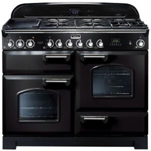 Falcon Classic Deluxe 110 - Cuisinière (four à deux étages) - pose libre - largeur : 109.2 cm - profondeur : 60 cm - hauteur : 92.5 cm - avec système auto-nettoyant - noir mat Noir mat - Publicité Falcon Classic Deluxe 110 - Cuisinière (four à deux étages) - pose libre - largeur : 109.2 cm - profondeur : 60 cm - hauteur : 92.5 cm - avec système auto-nettoyant - noir mat Noir mat - Publicité