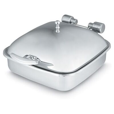 Non communiqué Chafing Dish Induction Carré en Acier Inoxydable Pujadas Gris - Publicité Non communiqué Chafing Dish Induction Carré en Acier Inoxydable Pujadas Gris - Publicité