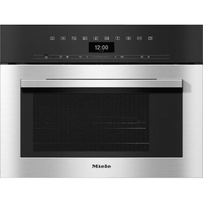 Miele ContourLine DGM 7340 - Four combiné à vapeur - encastrable - niche - largeur : 56 cm - profondeur : 55 cm - hauteur : 45 cm - inox Inox/CleanSteel - Publicité Miele ContourLine DGM 7340 - Four combiné à vapeur - encastrable - niche - largeur : 56 cm - profondeur : 55 cm - hauteur : 45 cm - inox Inox/CleanSteel - Publicité