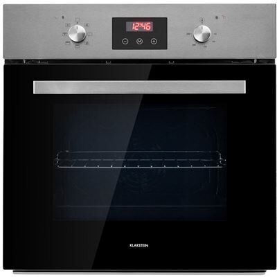 Klarstein Kalahari Four grill électrique encastrable 65L - 7 fonctions - 2300W - inox brossé noir Noir - Publicité Klarstein Kalahari Four grill électrique encastrable 65L - 7 fonctions - 2300W - inox brossé noir Noir - Publicité