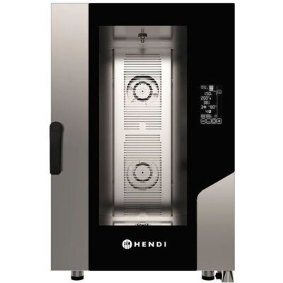 Non communiqué Four mixte Contact 11 x GN 1/1, 400V/15400W, 730x849x(H)1130mm Hendi Blanc - Publicité Non communiqué Four mixte Contact 11 x GN 1/1, 400V/15400W, 730x849x(H)1130mm Hendi Blanc - Publicité