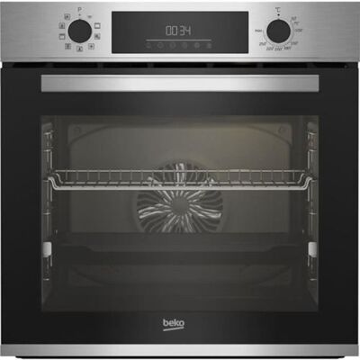 Non communiqué Four encastrable BEKO chaleur pulsee 72 L pyrolyse gris BBIM12300X Gris - Publicité Non communiqué Four encastrable BEKO chaleur pulsee 72 L pyrolyse gris BBIM12300X Gris - Publicité