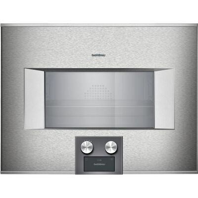 Gaggenau BS475112 - Four à vapeur - 60cm - Inox - Publicité Gaggenau BS475112 - Four à vapeur - 60cm - Inox - Publicité