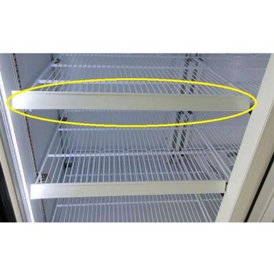 Non communiqué Porte Pricecard Gauche / Droite Blanche pour Armoire Réfrigérée Combisteel 1 - Publicité Non communiqué Porte Pricecard Gauche / Droite Blanche pour Armoire Réfrigérée Combisteel 1 - Publicité