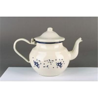 IBILI - Petit-déjeuner / Expresso et cafetière - théière émail décorée ( 9188-07-6 ) - Publicité IBILI - Petit-déjeuner / Expresso et cafetière - théière émail décorée ( 9188-07-6 ) - Publicité