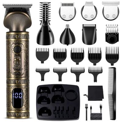 Non communiqué Kit de Tondeuse Barbe SURKER 7 en 1 - Publicité Non communiqué Kit de Tondeuse Barbe SURKER 7 en 1 - Publicité
