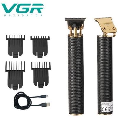Non communiqué Tondeuse Cheveux homme multi-usages VGR Professionnelle Tondeuse a barbe avec USB Charge Noir - Publicité Non communiqué Tondeuse Cheveux homme multi-usages VGR Professionnelle Tondeuse a barbe avec USB Charge Noir - Publicité