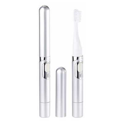 Newgen Medicals : 2 brosses à dents soniques USB de voyage avec capuchon SZB-281 - Publicité Newgen Medicals : 2 brosses à dents soniques USB de voyage avec capuchon SZB-281 - Publicité