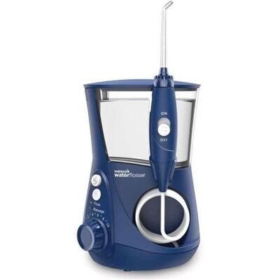 Non communiqué Hydropulseur fixe WATERPIK Ultra Professional WP-663 1250 pulsations 10 niveaux 7 embouts Bleu - Publicité Non communiqué Hydropulseur fixe WATERPIK Ultra Professional WP-663 1250 pulsations 10 niveaux 7 embouts Bleu - Publicité
