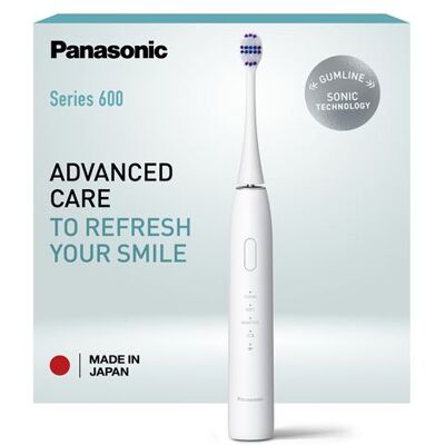 Brosse à dents électrique Panasonic EW-DA37-W803 Blanc Blanc - Publicité Brosse à dents électrique Panasonic EW-DA37-W803 Blanc Blanc - Publicité