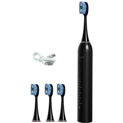 Brosse à dents électrique Y-Brush CleanMate Noir Noir - Publicité Brosse à dents électrique Y-Brush CleanMate Noir Noir - Publicité