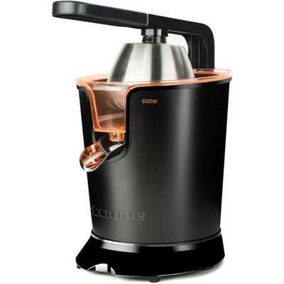 Presse-agrumes à levier Taurus Easy Press 600 W Noir et orange Noir et orange - Publicité Presse-agrumes à levier Taurus Easy Press 600 W Noir et orange Noir et orange - Publicité