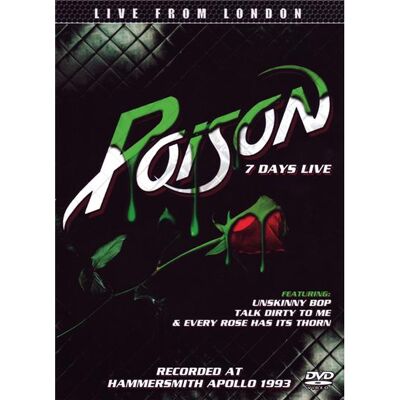 Import 7 Days Live From London DVD - Publicité Import 7 Days Live From London DVD - Publicité