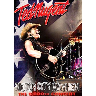 Ted Nugent Motor City Mayhem DVD - Concert - Région 2 - Publicité Ted Nugent Motor City Mayhem DVD - Concert - Région 2 - Publicité