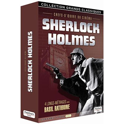 Lancaster Coffret Sherlock Holmes - 4 Films - Publicité Lancaster Coffret Sherlock Holmes - 4 Films - Publicité