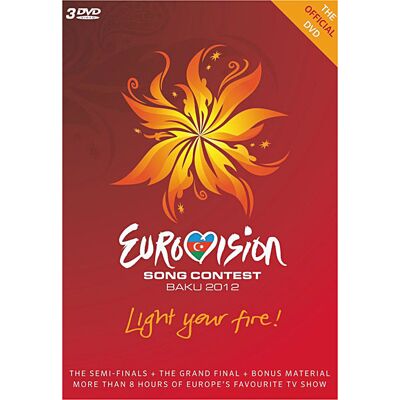 Universal Eurovision Bakou 2012 - 3 DVD - Light Your Fire! - DVD - Publicité Universal Eurovision Bakou 2012 - 3 DVD - Light Your Fire! - DVD - Publicité