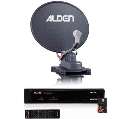 ALDEN - SATMATIC HD TNTSAT - Camping-car - DVB decoder - Publicité ALDEN - SATMATIC HD TNTSAT - Camping-car - DVB decoder - Publicité