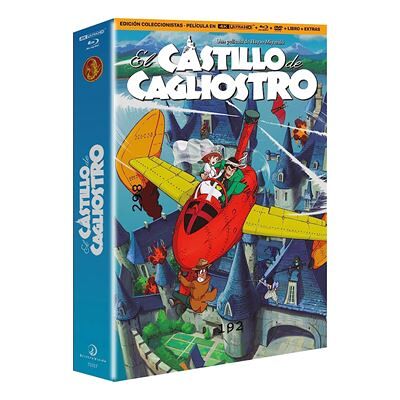 Selecta Le Château de Cagliostro (Blu Ray 4K + BD + DVD) / Rupan sansei: Kariosutoro no shiro - Publicité Selecta Le Château de Cagliostro (Blu Ray 4K + BD + DVD) / Rupan sansei: Kariosutoro no shiro - Publicité