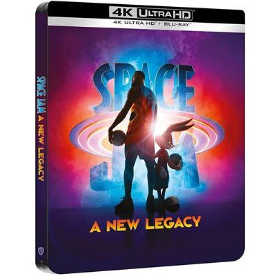 Warner Bros Space Jam : Nouvelle Ère (Blu Ray 4K Ultra HD) (Steelbook) / Space Jam: A New Legacy - Publicité Warner Bros Space Jam : Nouvelle Ère (Blu Ray 4K Ultra HD) (Steelbook) / Space Jam: A New Legacy - Publicité