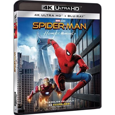 Sony Spider-Man: Homecoming (4Blu Ray 4K Ultra HD) - Publicité Sony Spider-Man: Homecoming (4Blu Ray 4K Ultra HD) - Publicité