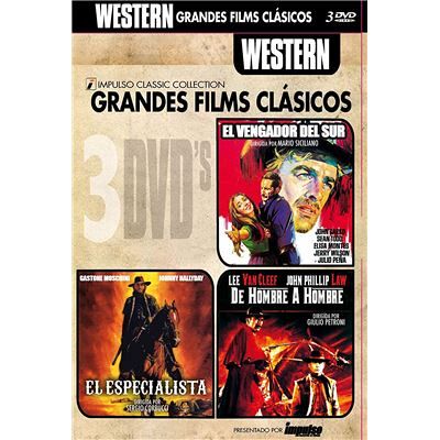 Impulso I vigliacchi non pregano (1969) + Gli specialisti (1969) + Da uomo a uomo (1967) / El Vengador del Sur + El Especialista + De Hombre a Hombre - Publicité Impulso I vigliacchi non pregano (1969) + Gli specialisti (1969) + Da uomo a uomo (1967) / El Vengador del Sur + El Especialista + De Hombre a Hombre - Publicité