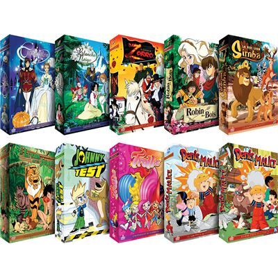 Black Box Collection Enfants - Pack 10 Coffrets DVD - Publicité Black Box Collection Enfants - Pack 10 Coffrets DVD - Publicité