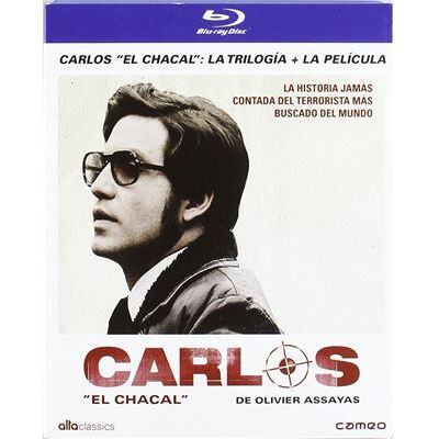 Cameo Carlos (Trilogie) + Film (2 Blu-Ray + 1 DVD) - Publicité Cameo Carlos (Trilogie) + Film (2 Blu-Ray + 1 DVD) - Publicité
