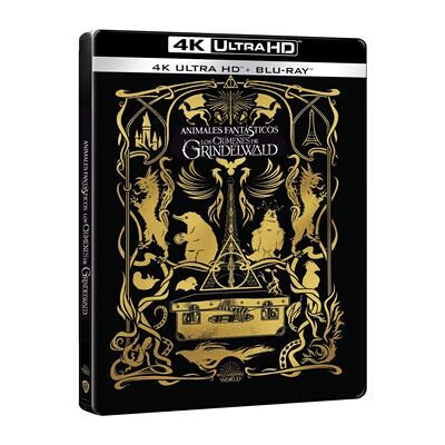 Warner Les Animaux fantastiques : Les Crimes de Grindelwald (Blu Ray 4K Ultra HD) (Steelbook) / Fantastic Beasts: The Crimes of Grindelwald - Publicité Warner Les Animaux fantastiques : Les Crimes de Grindelwald (Blu Ray 4K Ultra HD) (Steelbook) / Fantastic Beasts: The Crimes of Grindelwald - Publicité