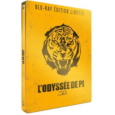 20th Century Fox L'Odyssée de Pi Edition Limitée SteelBook® Blu-ray - Publicité 20th Century Fox L'Odyssée de Pi Edition Limitée SteelBook® Blu-ray - Publicité