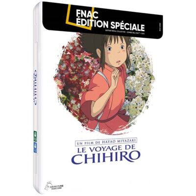 Ghibli Le Voyage de Chihiro Boîtier Métal Exclusivité Fnac Combo Blu-ray DVD - Publicité Ghibli Le Voyage de Chihiro Boîtier Métal Exclusivité Fnac Combo Blu-ray DVD - Publicité