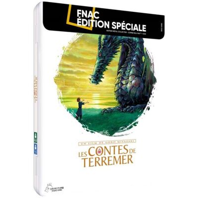 Ghibli Les Contes de Terremer Boîtier Métal Exclusivité Fnac Combo Blu-ray DVD - Publicité Ghibli Les Contes de Terremer Boîtier Métal Exclusivité Fnac Combo Blu-ray DVD - Publicité