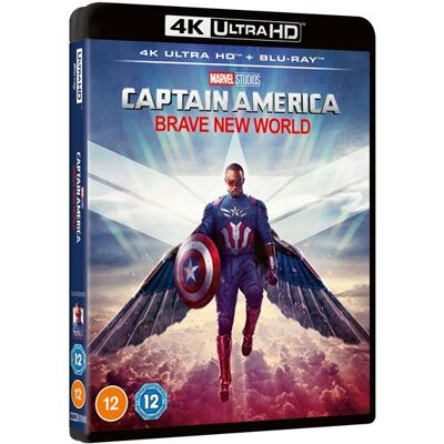 Marvel's Captain America : Brave New World Blu-ray 4K Ultra HD - Publicité Marvel's Captain America : Brave New World Blu-ray 4K Ultra HD - Publicité