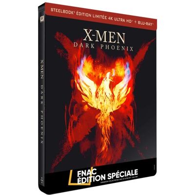 20th Century Fox X-Men : Dark Phoenix SteelBook® Edition Spéciale Fnac Blu-ray 4K Ultra HD - Publicité 20th Century Fox X-Men : Dark Phoenix SteelBook® Edition Spéciale Fnac Blu-ray 4K Ultra HD - Publicité