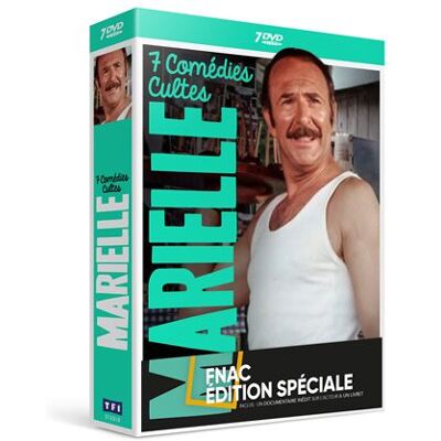TF1 Coffret Jean-Pierre Marielle 7 Comédies cultes Edition Fnac DVD - Publicité TF1 Coffret Jean-Pierre Marielle 7 Comédies cultes Edition Fnac DVD - Publicité