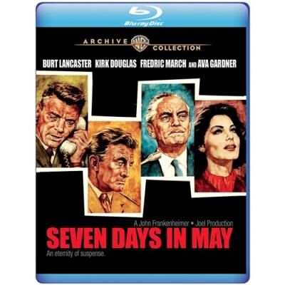 Warner Seven Days in May Blu-ray - Publicité Warner Seven Days in May Blu-ray - Publicité
