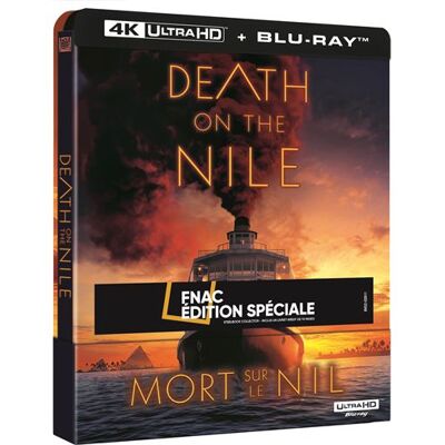 20th Century Fox Mort sur le Nil Édition Spéciale Fnac SteelBook® Blu-ray 4K Ultra HD - Publicité 20th Century Fox Mort sur le Nil Édition Spéciale Fnac SteelBook® Blu-ray 4K Ultra HD - Publicité
