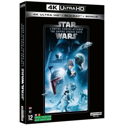Star Wars L'Empire Contre-Attaque Episode 5 Blu-ray 4K Ultra HD - Publicité Star Wars L'Empire Contre-Attaque Episode 5 Blu-ray 4K Ultra HD - Publicité