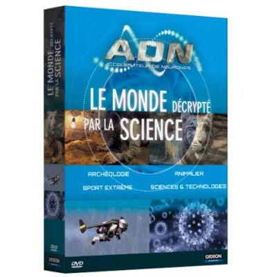 GEDEON ADN : Le monde décrypté par la Science Coffret 4 DVD - Publicité GEDEON ADN : Le monde décrypté par la Science Coffret 4 DVD - Publicité