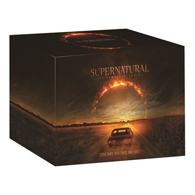 Coffret Supernatural DVD - Publicité Coffret Supernatural DVD - Publicité