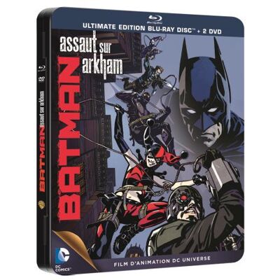 Wbs Batman Assaut sur Arkham Combo Blu-Ray - Boitier Métal - Publicité Wbs Batman Assaut sur Arkham Combo Blu-Ray - Boitier Métal - Publicité