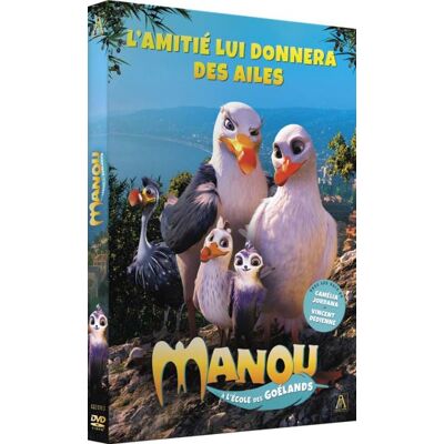 ARP Manou à l’école des goélands DVD - Publicité ARP Manou à l’école des goélands DVD - Publicité