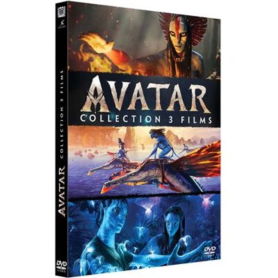 Coffret Avatar - Collection 3 films DVD - Publicité Coffret Avatar - Collection 3 films DVD - Publicité