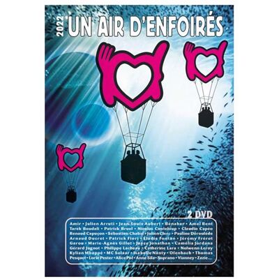 2022 Un air d'Enfoirés DVD - Publicité 2022 Un air d'Enfoirés DVD - Publicité