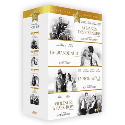 Esc Coffret Policier 4 films Exclusivité Fnac DVD - Publicité Esc Coffret Policier 4 films Exclusivité Fnac DVD - Publicité