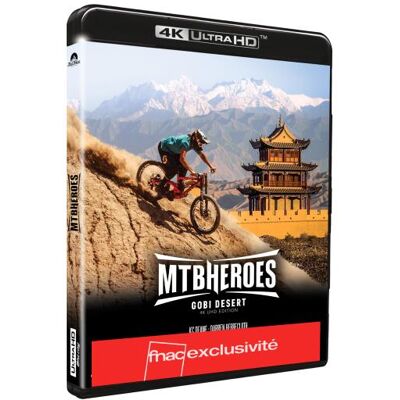 Esc MTB Heroes - Gobi Desert Blu-ray 4K Ultra HD - Publicité Esc MTB Heroes - Gobi Desert Blu-ray 4K Ultra HD - Publicité