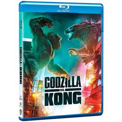 Warner Bros Godzilla Vs Kong (2021) (Blu Ray) - Publicité Warner Bros Godzilla Vs Kong (2021) (Blu Ray) - Publicité