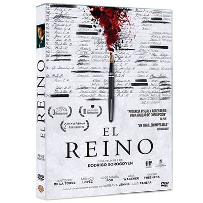 Warner Bros. El Reino (2018) (DVD) - Publicité Warner Bros. El Reino (2018) (DVD) - Publicité