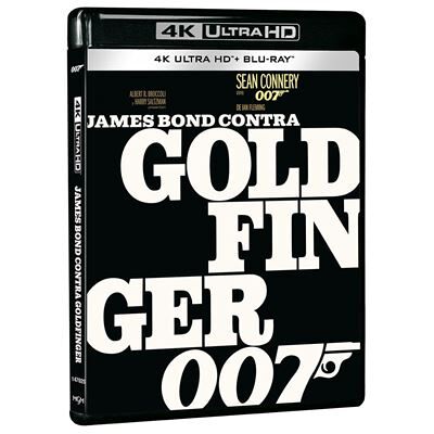 Warner Bros 007 Goldfinger (1964) (Blu Ray 4K Ultra HD) / James Bond Contra Goldfinger - Publicité Warner Bros 007 Goldfinger (1964) (Blu Ray 4K Ultra HD) / James Bond Contra Goldfinger - Publicité
